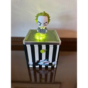 Beetlejuice Beetlejuice Light Up Popcorn Tin Movie Theater Collectible 130oz